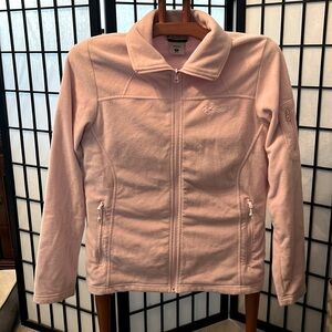 Lightweight pink Columbia jacket fleece